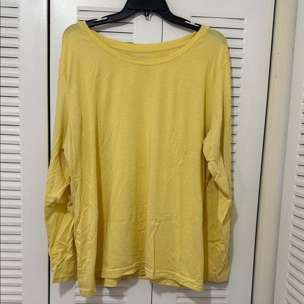 Healing Hands Sunny Yellow Women's Long Sleeve T-shirt
